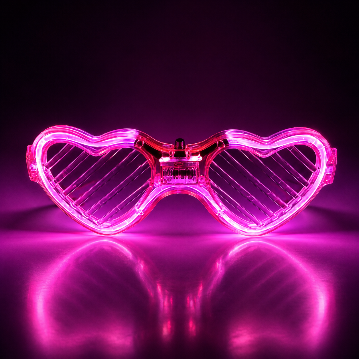 LED Heart Glasses